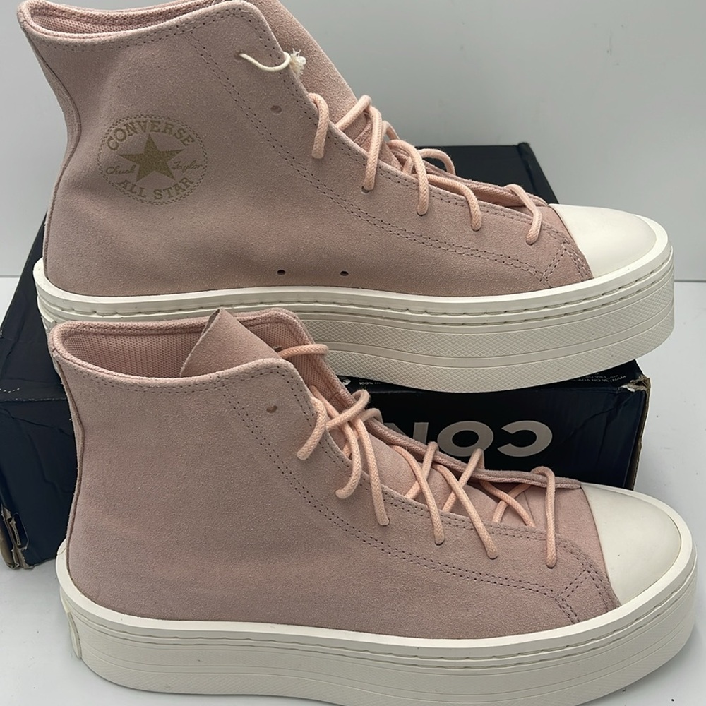 Converse WMNS Pink High-Top Sneakers Platform A04663C
CTAS MODERN LIFT HI PINK - Picture 2 of 16